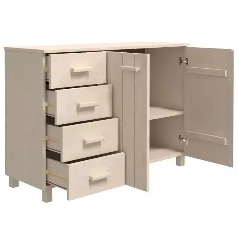 Buffet console pour cuisine en pin massif