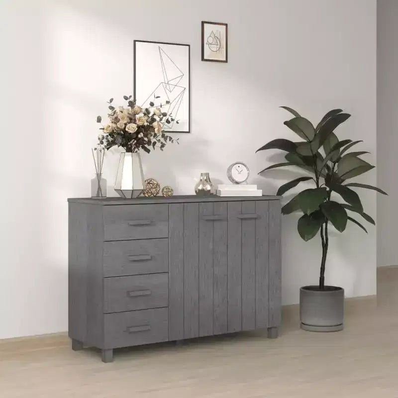Buffet console pour cuisine en pin massif