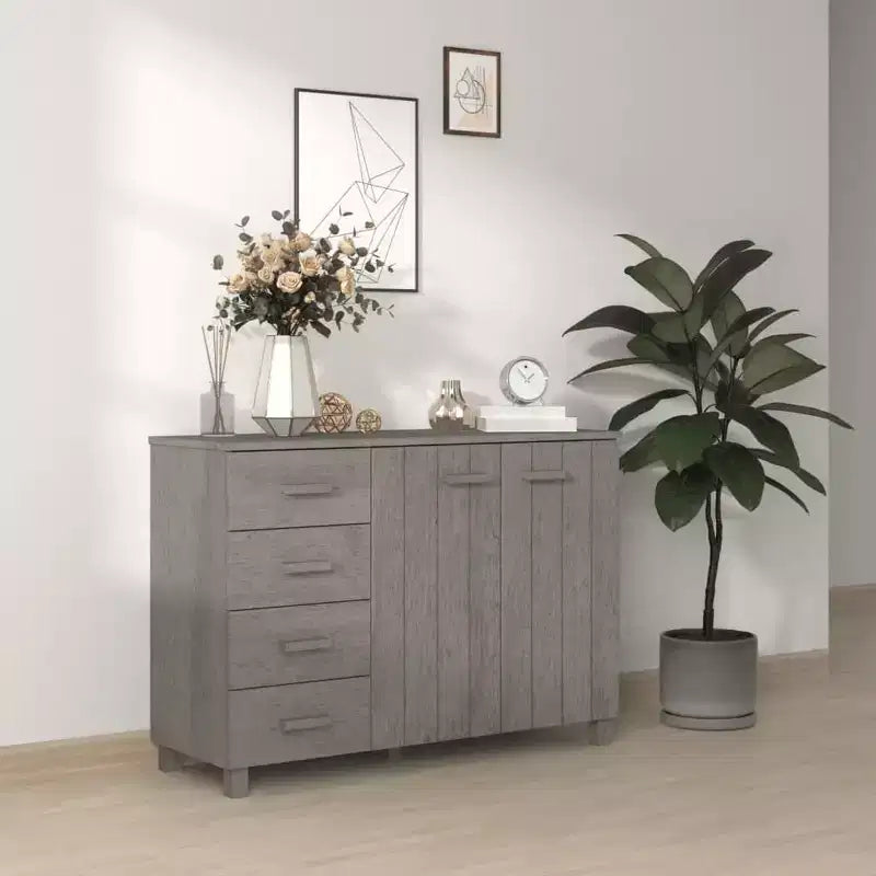 Buffet console pour cuisine en pin massif
