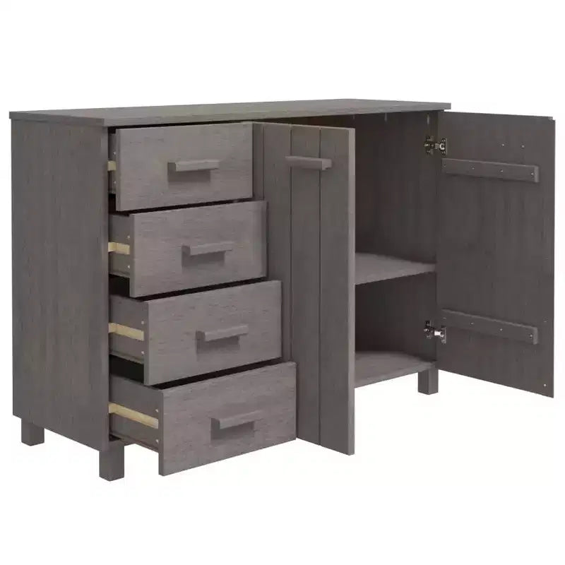 Buffet console pour cuisine en pin massif