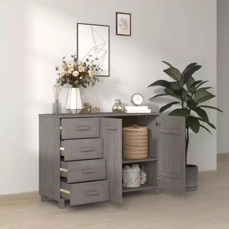Buffet console pour cuisine en pin massif