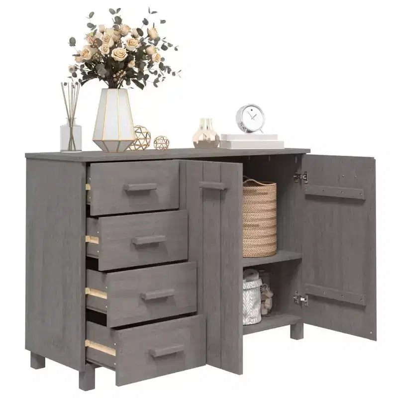 Buffet console pour cuisine en pin massif