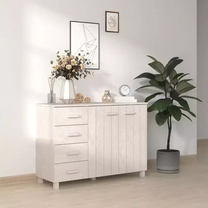 Buffet console pour cuisine en pin massif