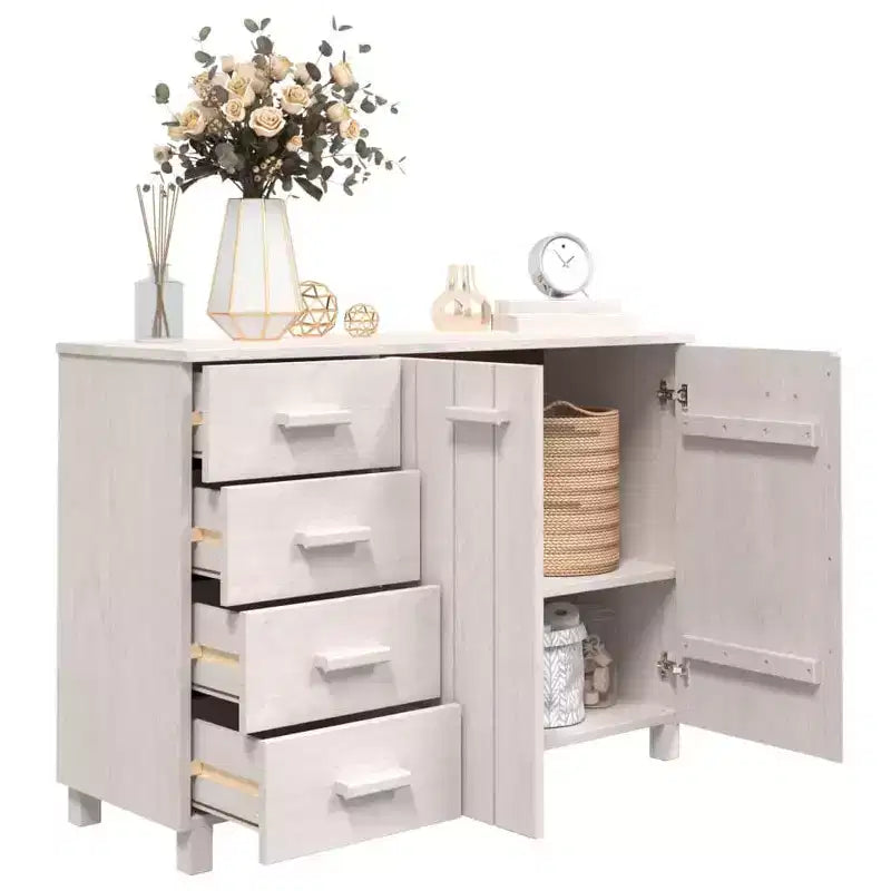 Buffet console pour cuisine en pin massif