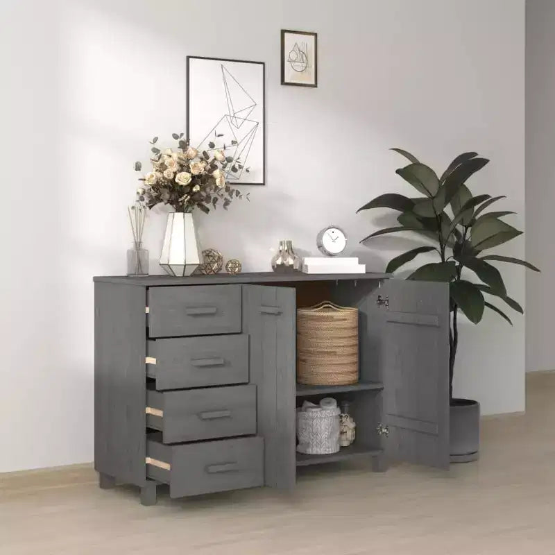 Buffet console pour cuisine en pin massif