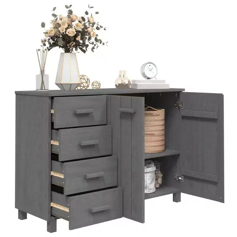 Buffet console pour cuisine en pin massif