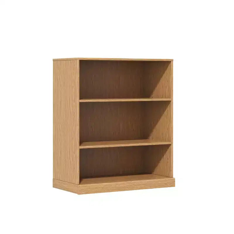 Armoire de rangement décorative en grain de bois noir sans porte de 31 po, pour chambre à coucher, salon