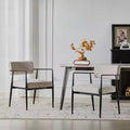 Christopher Knight Home Behrens Mid-Century Modern Upholstered Dining Chairs (Set of 2)