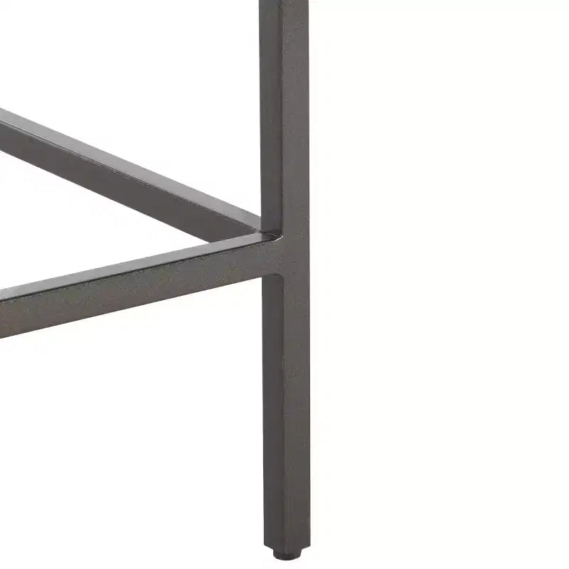 Chaise de salle à manger en acrylique (lot de 2) Gris fumée/Canon de fusil