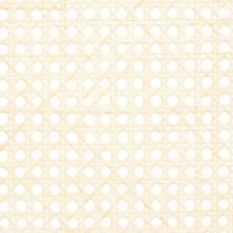 Chaise de salle à manger avec dossier en rotin (Lot de 2) - Naturel