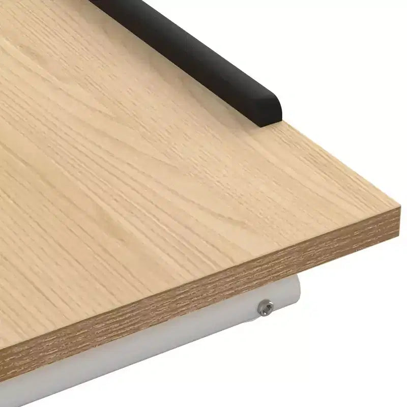 Bureau debout à hauteur réglable, postes de travail informatique avec plateau inclinable et roulettes verrouillables, bureau portable roulant pour ordinateur portable pour le bureau, marron