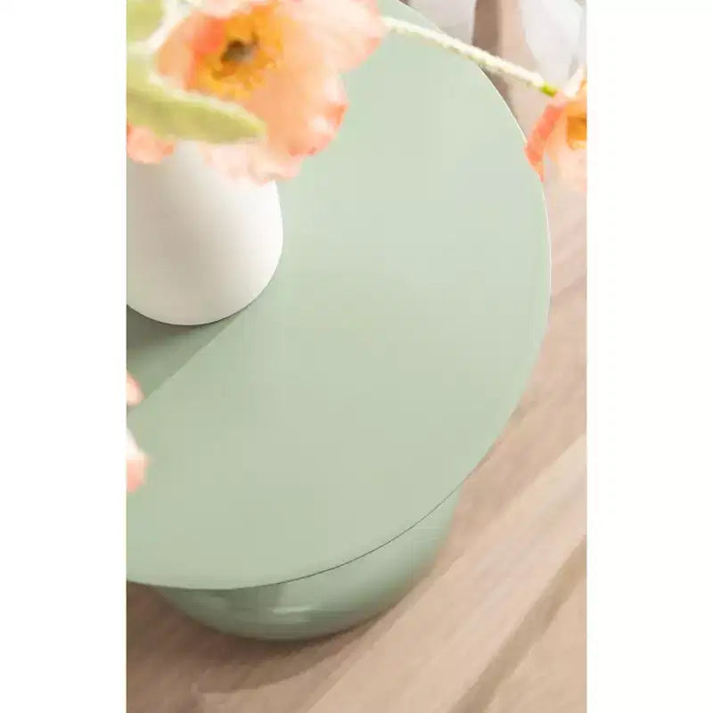 Table d'appoint ronde en métal « Modern Bubble » – Table d'appoint intérieur/extérieur
