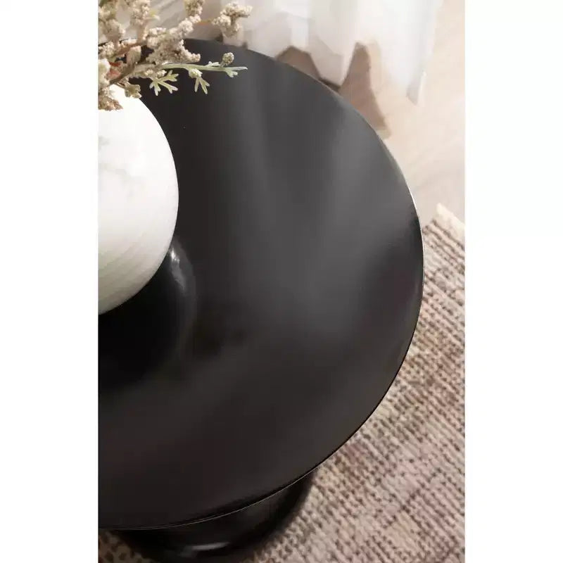 Table d'appoint ronde en métal « Modern Bubble » – Table d'appoint intérieur/extérieur