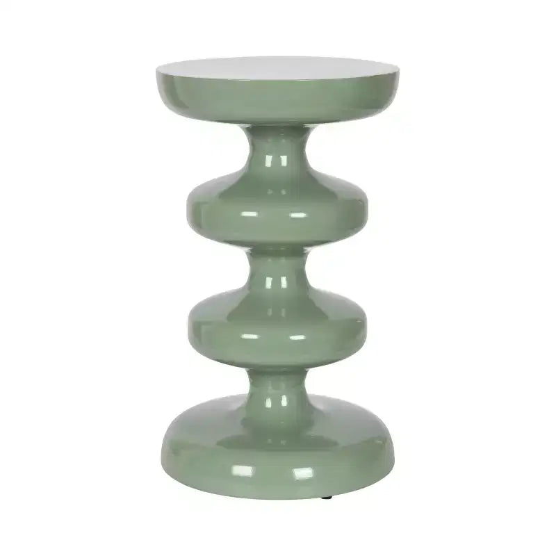Table d'appoint ronde en métal « Modern Bubble » – Table d'appoint intérieur/extérieur